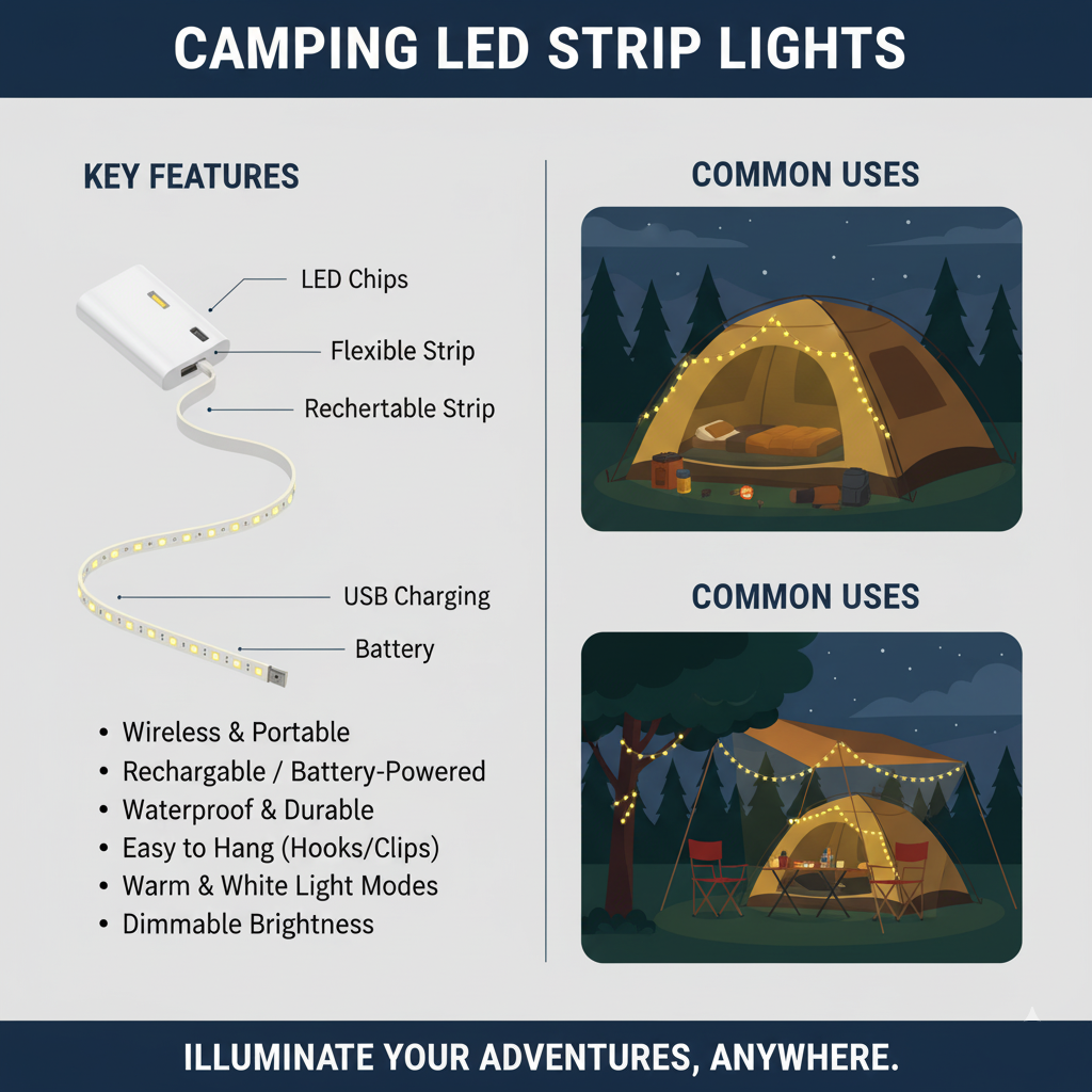 Camping LED Strip Lights