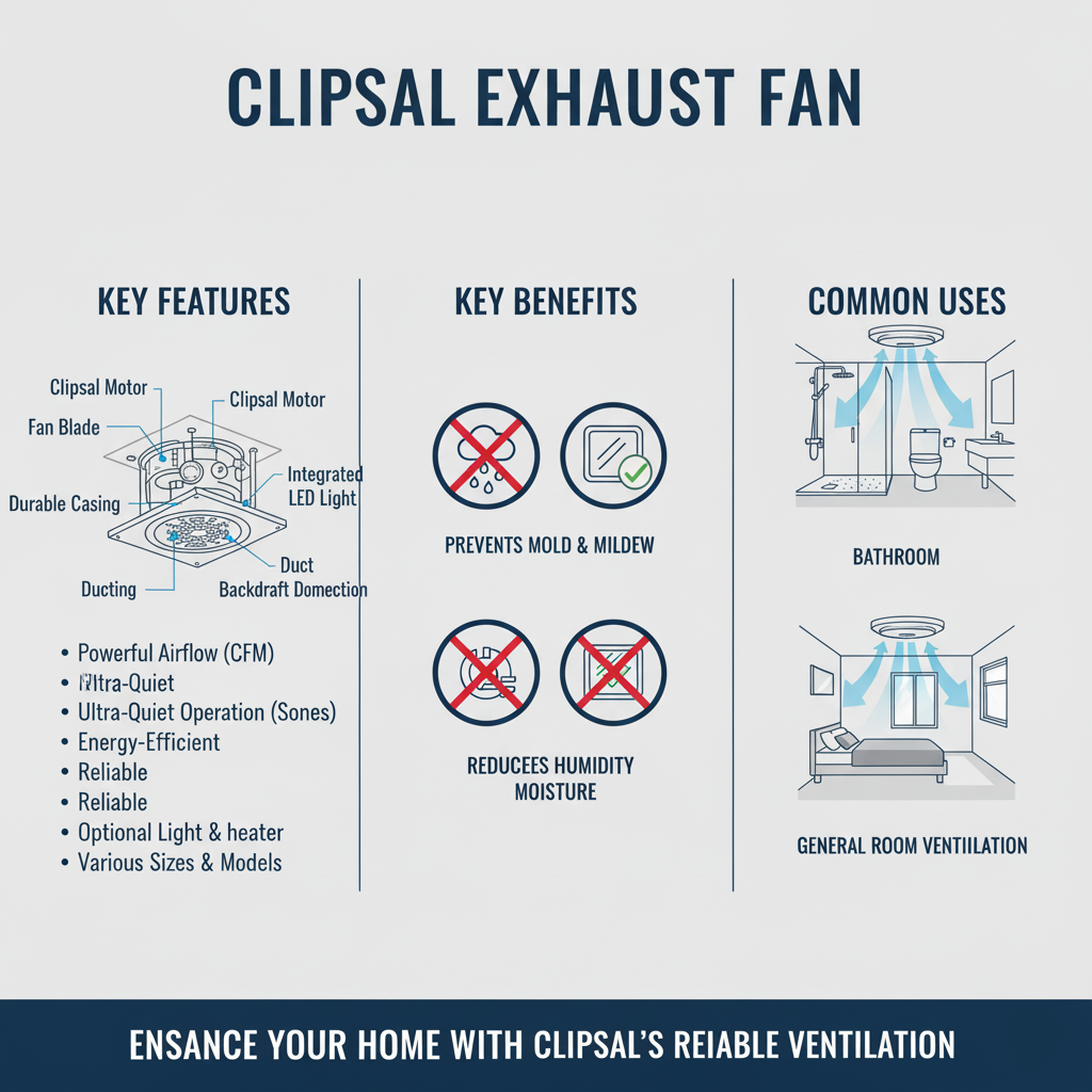 Clipsal Exhaust Fan