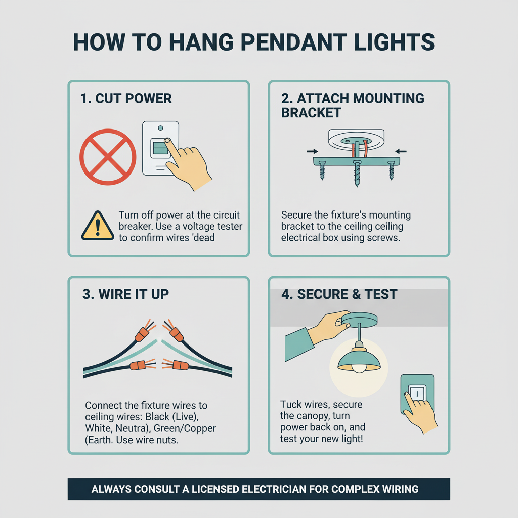 How to Hang Pendant Lights