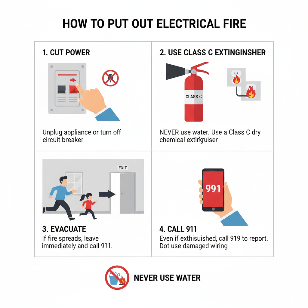 How to Put Out an Electrical Fire