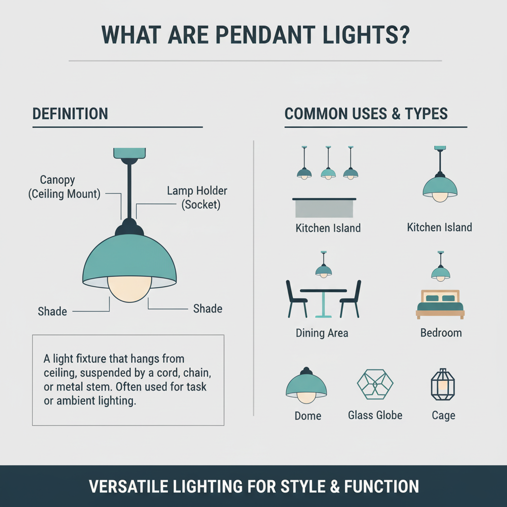What Are Pendant Lights