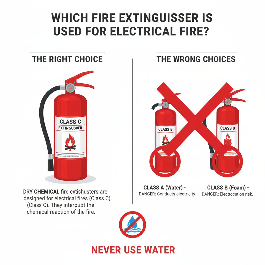 Which Fire Extinguisher is Used for Electrical Fire
