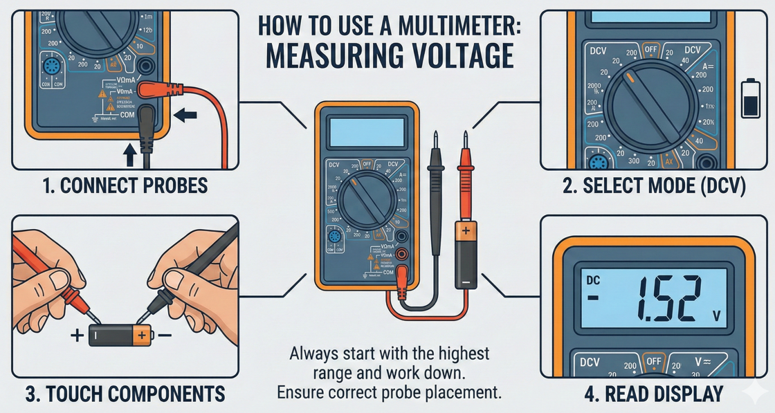 How To Use a Multimeter