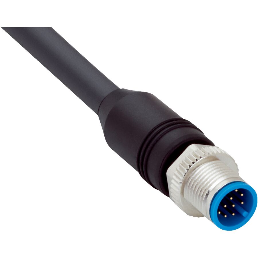 M12 12-Pin Sensor Actuator Cable