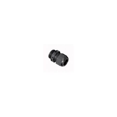 Lanx nylon cable gland sized to a cable entry on an outdoor enclosure