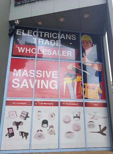 Electrician reviewing a bulk electrical supplies order list for a SCHNAP project quote