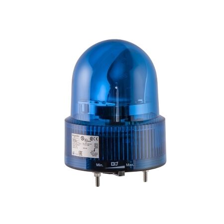 Clipsal rotating mirror beacon LED, 24V AC/DC, IP65, for surface or pole mounting