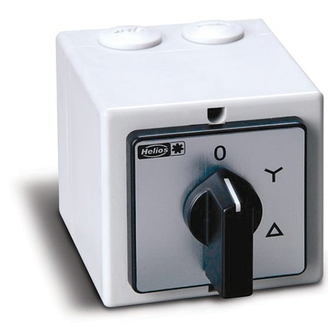 Star Delta Switch 400V Voltage 12 Amps Current IP54 Protection by Star Delta Switch 400V Voltage 12 Amps Current IP54 Protection by