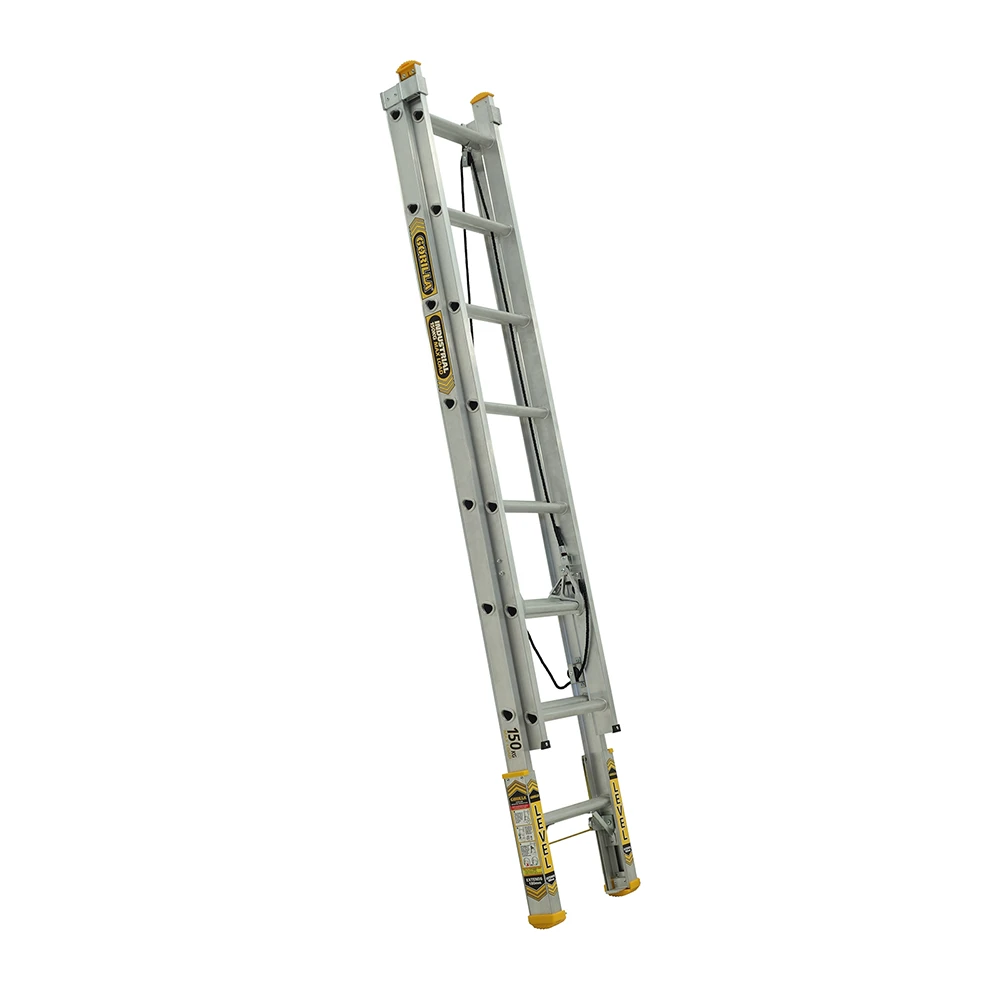 Aluminium Extension Ladder with Leveller | 2.4-3.6m Range | 150kg ...