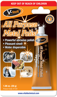 Metal Polish Cream 30GM | Gentle Abrasive | Water-Repellent Coating | CW Brands