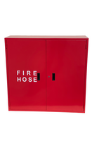 Lay Flat Hose Cabinet with Legs | Powder-Coated Steel | 003LOCK Security | Red Finish by Firebox
