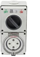 Switched Socket Outlet 4 pin