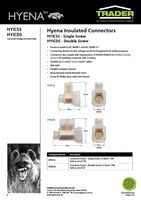 Insulated Connector Double Screw  x50 - HYICDS
