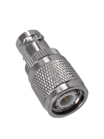 Hills Antenna TNC Male to BNC Female Adaptor - Nickel Plated Body - BC85309