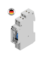 16A 24hr Analogue DIN Rail Time Switch with Battery Back-up