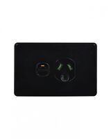 Puma - Power Point Switched 1 Gang, 15A 250V~  Black x10 - PUPP151GBK