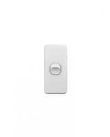 Puma - Switch Vertical Architrave 1 Gang 10AX/16A 250V~  x10 - PUSWVA1G