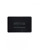 Flat Cat - Brush Cable Management Flush Plate  Black x10 - FLBRUSHBK