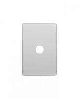 Flat Cat -u00a0Switch Horizontal 1 Gangu00a010AX/16A 250V~  White x10 - FLSW1G