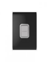 Snow Leopard - Switch Oven 45A 250V~ Double Pole, White Cover, White Grid  White x5 - SNSWDPOV45WW