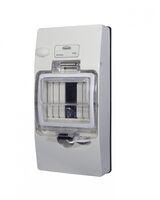 Buffalo -u00a0Enclosure DIN 4 Pole IP66, Less Back Box  x1 - BU4DINLE