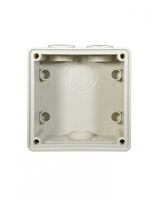Enclosure Back Box 1 Gang 63mm Deep 2x25mm Entries and 1x32mm Entry  x1 - BUBB1G32