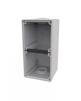 Buffalo -u00a0Enclosure Back Box Deep 2 Gang with 2u00a0 x 40mm Entries  x1 - BUBB2GD