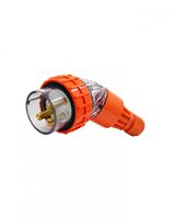Buffalo -u00a0Plug Angled IP66 20A 250V~ 3 Round Pin  x1 - BUPA320