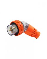 Buffalo -u00a0Plug Angled IP66 50A 500V~ 4 Pin  x1 - BUPA450