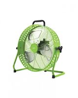 Mistral 35 cm Rechargeable Drum Fan  Green  x1 - MCHARGE14