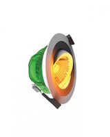 Scorpion - LED Downlight 9W, >690LM, Adjustable Gimbal, Dim to Warm  x1 - SCDLGOLD