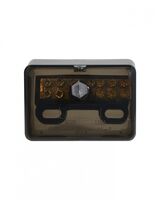 Wolverine - Neutral Bar Panel Mount 7 Hole with Insulating Cover  x10 - WONBPM7