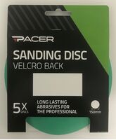 Velcro Abrasive Discs 150mm | Ultra-Fine 1200 Grit | 5 Pack | Durable Design by CW Brands