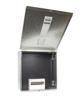 NSW Meter Box 316 Stainless Steel 600x600x250 Include Lume, Pre Drilled Switch Panel