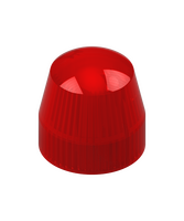 12/24V dc Red Round Micro Strobe
