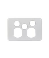 Puma - Power Point Switched 2 Gang, 10A 250V~, with Extra Switch 10AX/16A  White x5 - PUPPSW2G