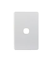 Puma - Switch Horizontal 1 Gang, 10AX/16A 250V~  White x10 - PUSW1G