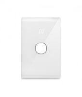 Powermesh -u00a0Multi Purpose Switch 1 Buttonu00a0Maxu00a05AX total, 220-240V 50Hz, 2 or 3 wire auto-sensing (Formerlyu00a0PMPUSWMPV1G)  Snow Leopard White Cover x1 - PMMPS1SNC
