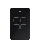 Senoa -u00a0Multi Purpose Switch 4 Button  Black x1 - SENMPS4BK