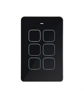 Senoa -u00a0Multi Purpose Switch 6 Button  Black x1 - SENMPS6BK