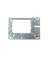 Hyena - Mounting Bracket 1 Gang Flat Vertical Horizontal Narrow Profile  x25 - HY1GMBF2