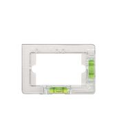 Hyena - Spirit Level for Switches Sockets and Wall Plates  Transparent x10 - HYSPIRIT