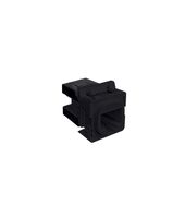 Meerkat -u00a0Data Outlet Clipin Mechanism Cat 6A  Black x25 - MERJ6ACMBK