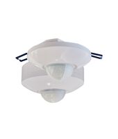 Owl - Motion Sensor Infrared Passive Outdoor IP44 Angle 360 Degrees 8 Metre Detection Mounting Recessed or Surface  x1 - OWPIR360RS
