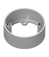 25mm Grey PVC Junction Box Extension Ring