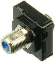 Digitek F Type Female to F Type Female Insert With 3GHz Barrel - Black - 05BCFF3BK