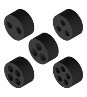 2 x 5.7mm Multi-hole M25 Cable Gland Insert
