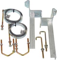 Digitek Chimney Kit Double Strap - Galvanised - 14ECCKGAL