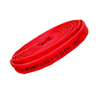 Lay Flat Fire Hose 51mm x 30m | Class H | 2100 kPa Working Pressure | Durable Rubber by Firebox