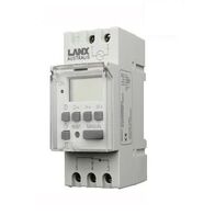 Lanx 7 Day 240V AC 20A 24 Hour Programmable Digital Timer Switch Din Rail Switchboard Mounted
